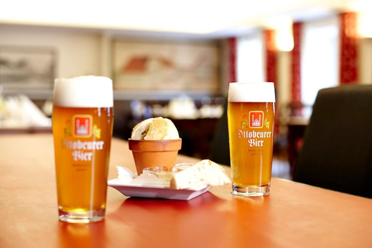Akzent Brauerei Hotel Hirsch Ottobeuren Exterior foto